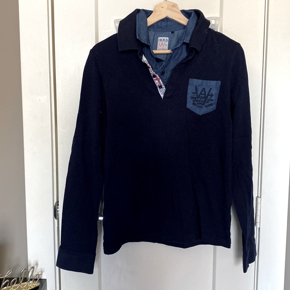 IKKS long sleeves polo boy